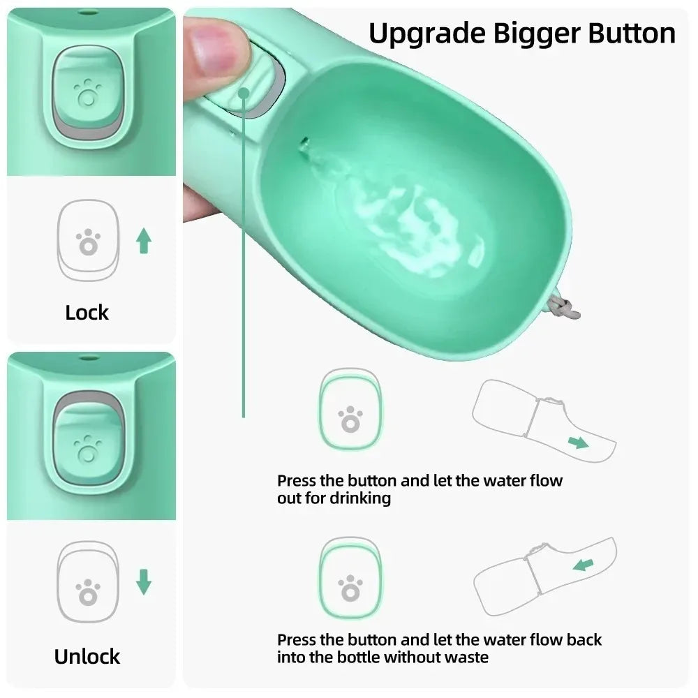 Portable Smart Pet Water Bottle